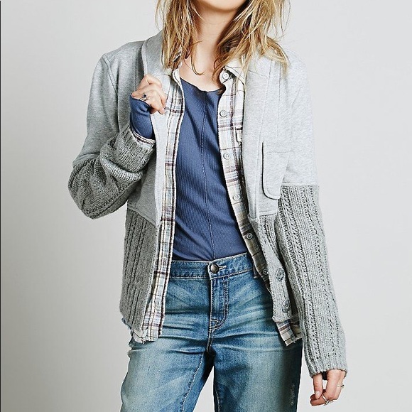 Free People Sweaters - Free People Mixed Cable Sweater. Size Small.